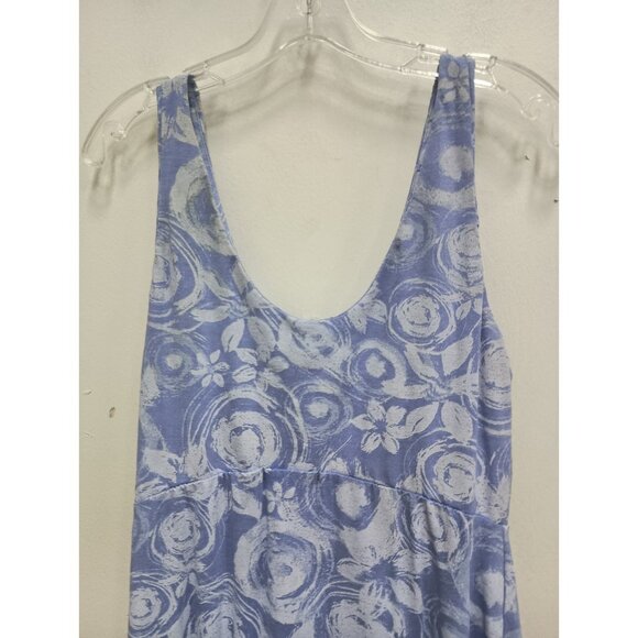 Fresh Produce Womens Babydoll Dress Small Purple Floral Sleeveless Beach Resort - Picture 10 of 10